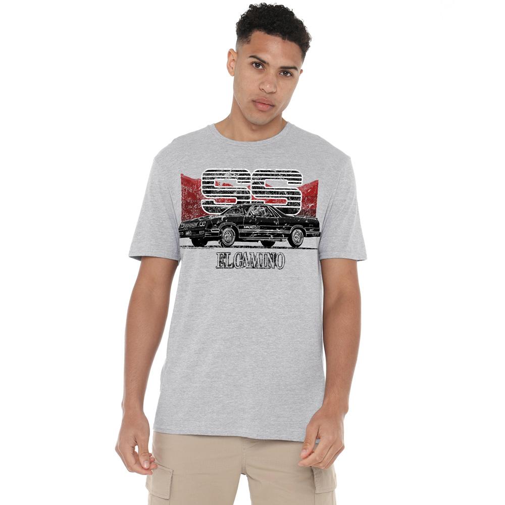 Chevrolet Unisex Adult El Camino Ss Mountains Heather T-Shirt