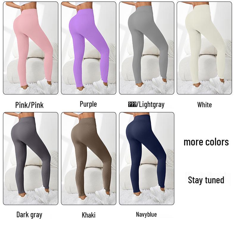 Бесшовный костюм для йоги с высокой талией: Активная одежда для женщин, подтягивающая бедра и формирующая живот