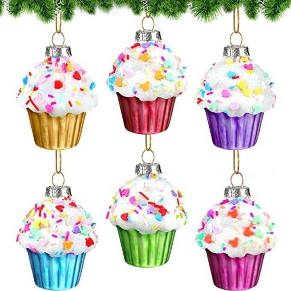 Christmas Tree Ornaments Pendant Glass Ornaments New Painted Home Decoration Christmas