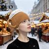 Humorous Costume Hat for Men And Women Funny Beer Mug Hat, Novelty Knitted Leg Warmers Versatile Knit Adults with Handles, Winter Warm Gloves Adults,