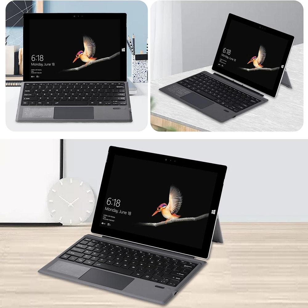 Wireless Bluetooth Keyboard Magnetic Type Cover Trackpad for Microsoft Surface