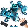 Tecnock RC Gesture Stunt Car for 4WD LED USB Remote Control RC Car Birthday Gift for Technock Car, Control, Kids, Double-Sided Driving, 360° Rotation,
