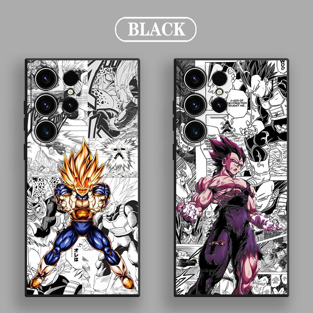 Dragons-Ball Super Z Manga Phone Case For Samsung Galaxy S25 S24 S23 S20 S21 FE S26 S22 Ultra S26 Plus S25FE Soft Silicone Cover