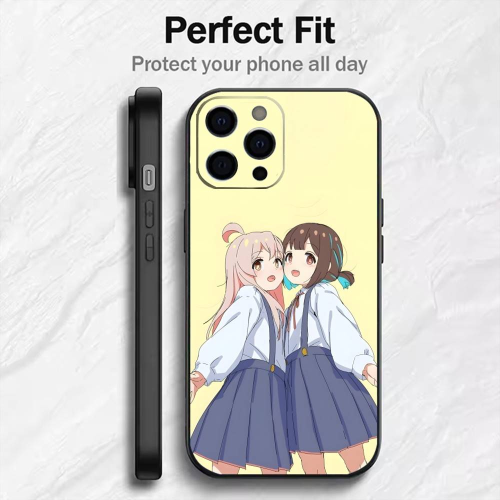 Чехол для телефона в стиле аниме TS Style Onii-chan Wa Oshimai для iPhone 17, 16, 15, 14, 13, 12 Plus, Max, мягкий силиконовый, черная крышка