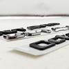 JBIW9 3D ABS Chrome Black Logo Octavia Emblem Letters Car Rear Trunk Badge For Skoda OCTAVIA 1 2 3 4 A5 A7 MK3 Sticker Accessories