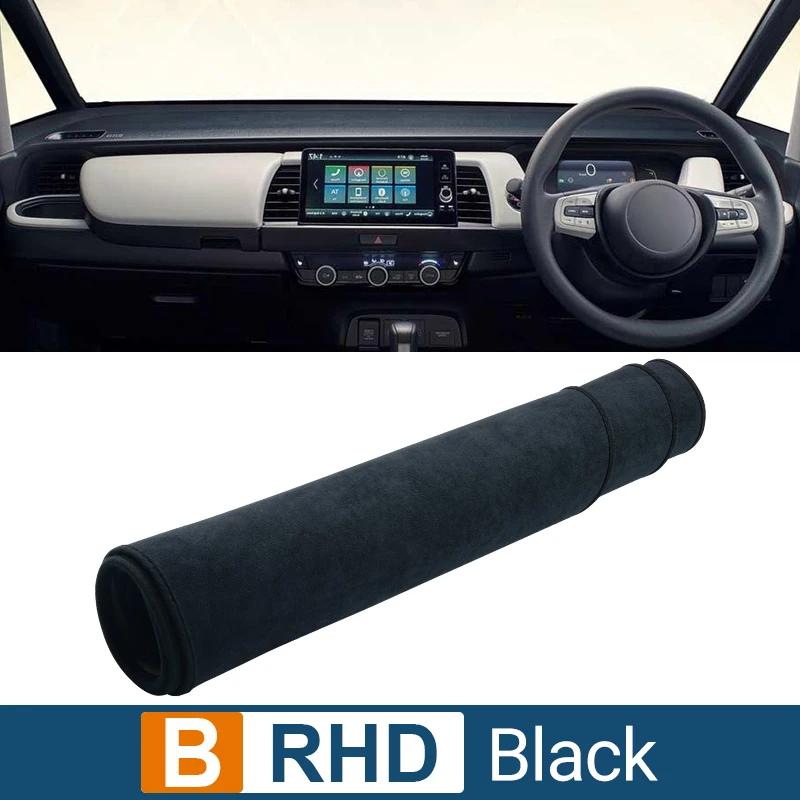 Car Dashboard Cover For Honda Fit Jazz MK4 GR GS trument Desk Sun Shade Mat Dash Non-slip Pad Accessories