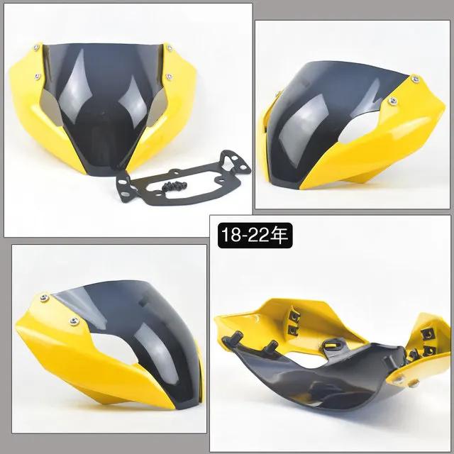 Motorbike Windshield Deflector With Bracket Mounting Screws For DUCATI MONSTER 797 821 1200S 2014-2025 Years