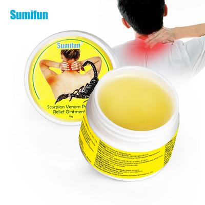 Крем Sumifun Scorpion Venom Revitalizing Cream для лечения дискомфорта в области шеи и поясницы, суставов