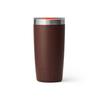 YETI Rambler 10oz Stainless Vacuum Insulated with Slider Wetland Brown Tumbler, Steel, Lid,