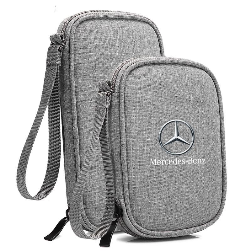 Waterproof Car key car driver's license Storage bag For Mercedes Benz A C E S G Class GLC CLE CLA GLB GLS W177 W205 W213 W222 X1 PA1