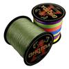 GHOTDA 500M 8 Strands X8 Braided Fishing Line Multifilament PE Fishing Rope Cord 18 22 31 39 43 52 61 78LB