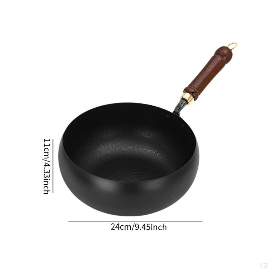 Chinese Cooking Wok Pan Induction Gas Stir Fry Round Bottom Cookware