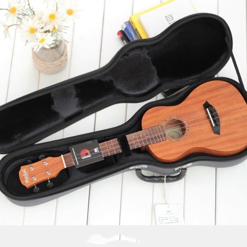 Ladfrol Ukulele Case, Lightweight, Waterproof, Easy To Store and Carry, Shoulder or Handheld, Sturdy, Solid Color, Unisex, Concert, 21-inch/23-inch/26