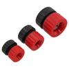 Red And Black Color Adjustable Drill Stop Drill Bit Depth Stop Drill Stop Collar