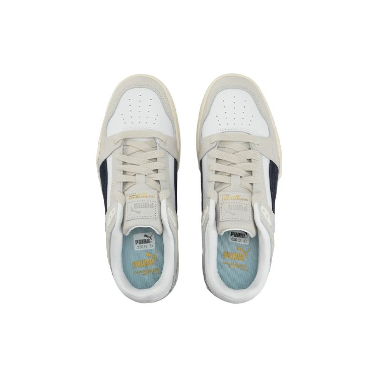 Puma Slipstream Lux Unisex White Gray Black 387550-02