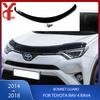 ABS Передний Бампер Защита Капота Дуга Капота Воздухозаборник Для Toyota Rav 4 Rav4 2014 2015 2016 2017 2018 YCSUNZ Авто Аксессуары