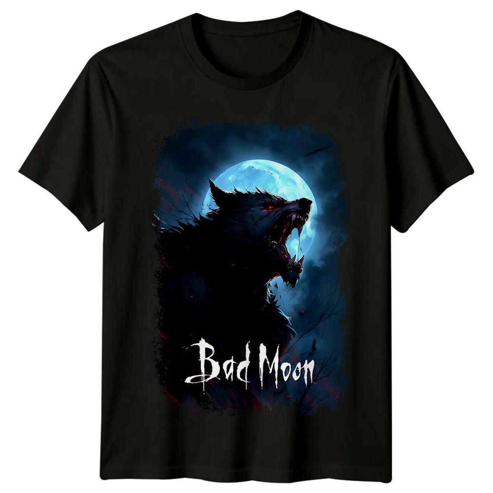 Bad Moon (1996) Movie Poster Inspired T-Shirt Retro 80s Tee