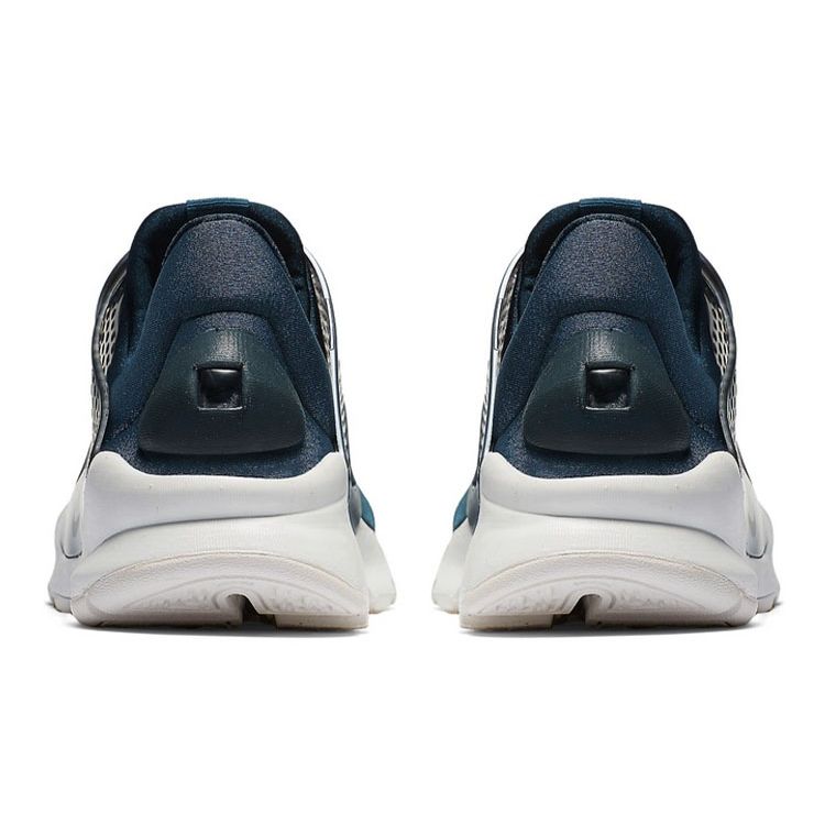 Nike Sock Dart Prm Txt Lace-Up Low-Top Casual Shoes Kids Sneakers Blue White AA1100-901