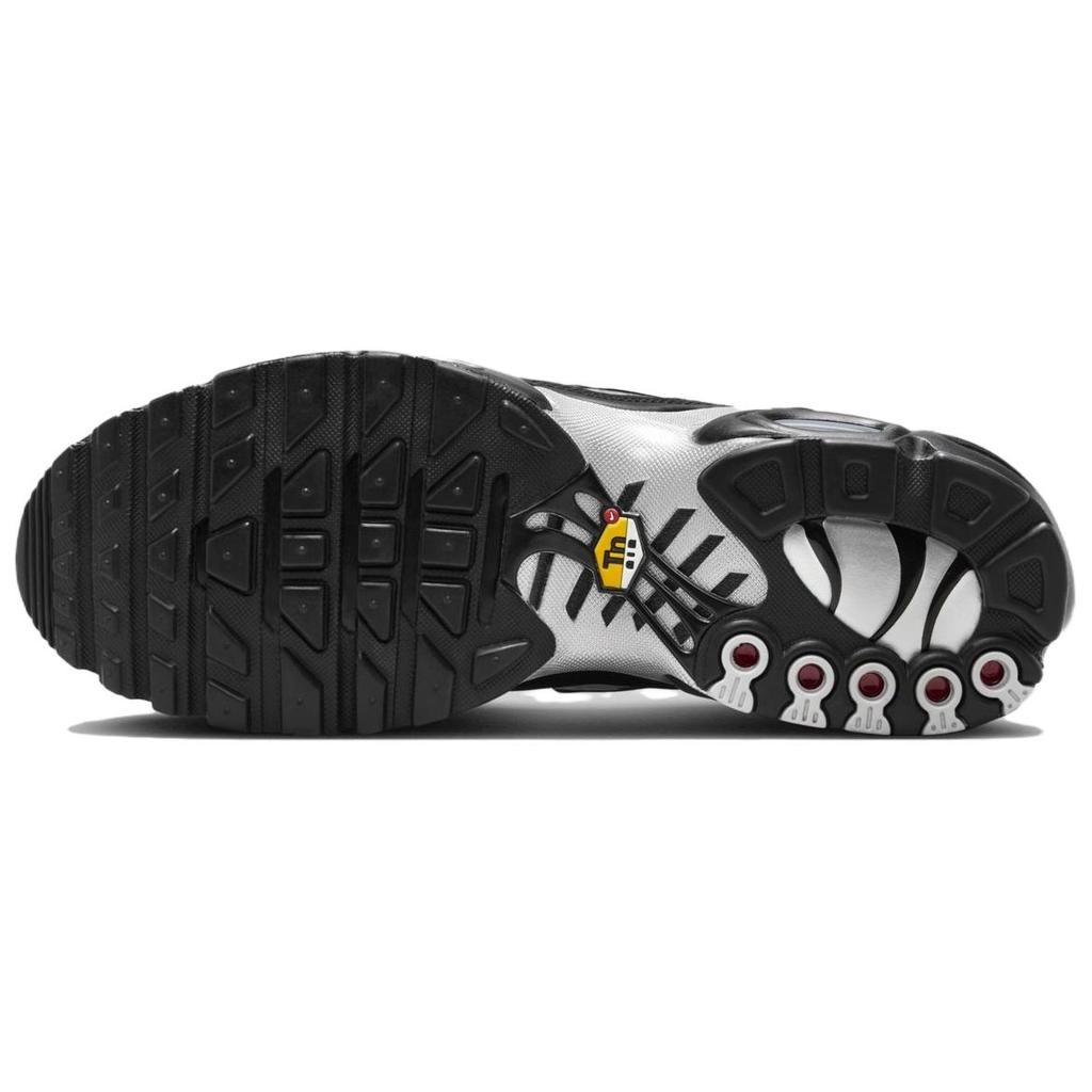 Nike Кроссовки Air Max Plus Premium Черные Светоотражающие Серебристые Повседневная Обувь HQ3029-001