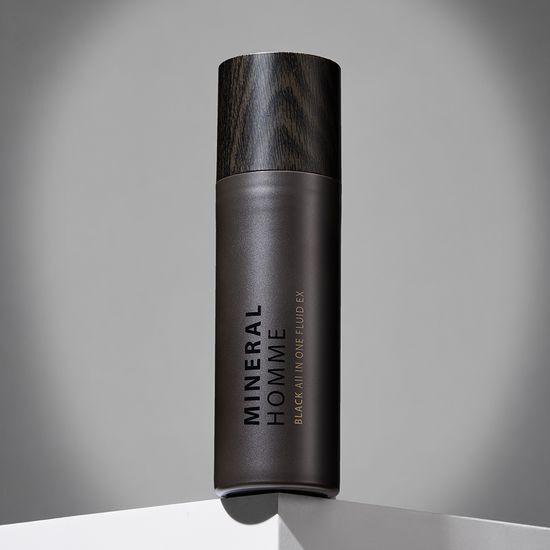The Saem Mineral Homme Black All-in-One Fluid Ex