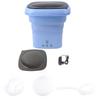 Foldable Washing Machine Mini Portable Bucket Laundry Washer with Black Lid for RV Travel Apartment