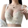 Beauty salons gather embroidery essential oil cups, underwear collection, anti-sagging adjustment type bra upper support, sexy side collection