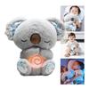 Дышащая Коала Со Световым Звуком Игрушка Для Сна И Игр Коала Музыкальная Мягкая Плюшевая Игрушка Сенсорная Для Новорожденных Комфортные Подарки Для Малышей