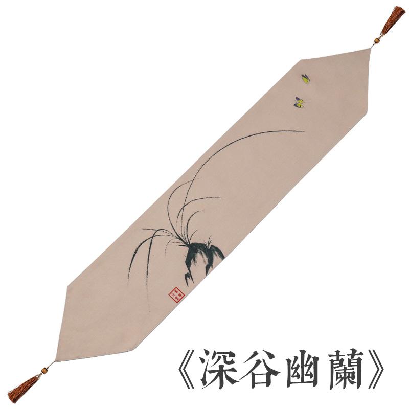 Чайный столик флаг чайный столик скатерть новый китайский чайный столик чайный столик скатерть искусство длинное полотенце китайский стиль дзен стол флаг