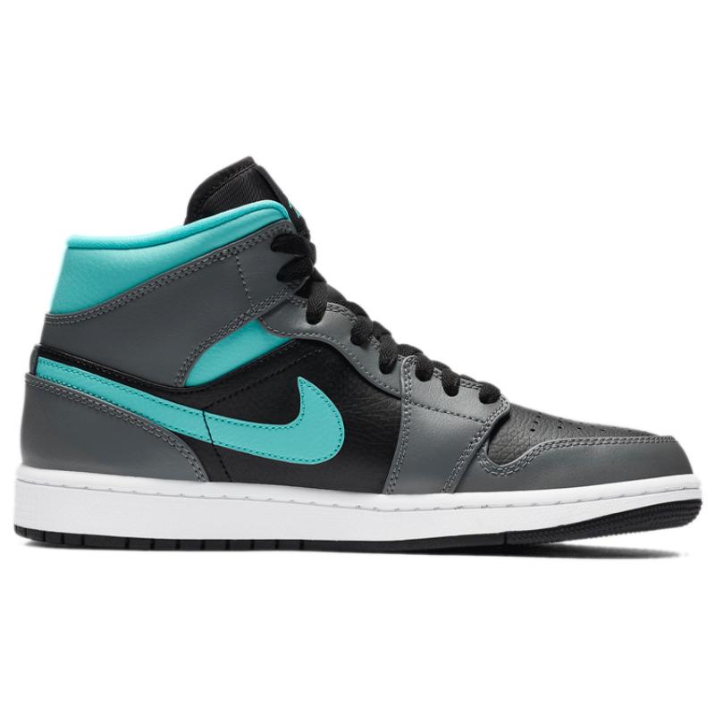 Jordan 1 Средне-серый Аква Jordan 554724-063