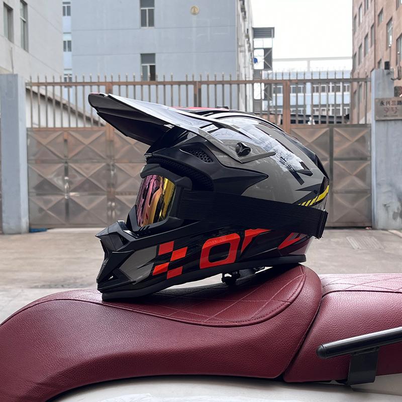 ORZ Мотоциклетный Шлем Мотокросс Cascos Para Moto Off Road Мотоцикл Abs Мужской и Женский Точка