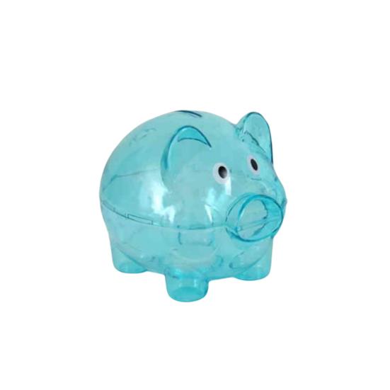 Копилка прозрачной формы, видимая милая мультяшная свинья, копилка для повседневной жизни