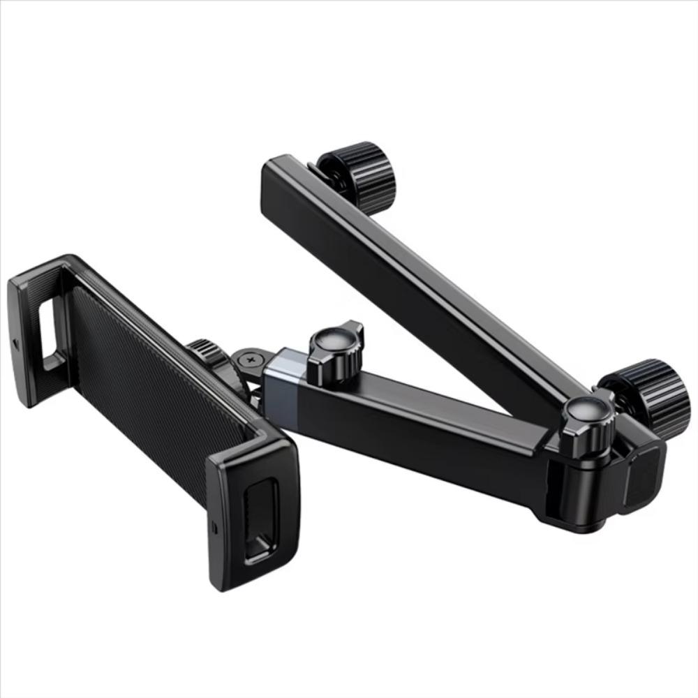 Rotating Stand Car Headrest Tablet Holder Adjustable Telescopic Tablet Bracket Car Rear Seat