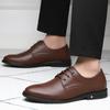 Мужская обувь из натуральной кожи для бизнеса Роскошный минималистичный стиль Вечеринка в стиле дресс-код Повседневная офисная работа Взрослая обувь высокого качества 38-44