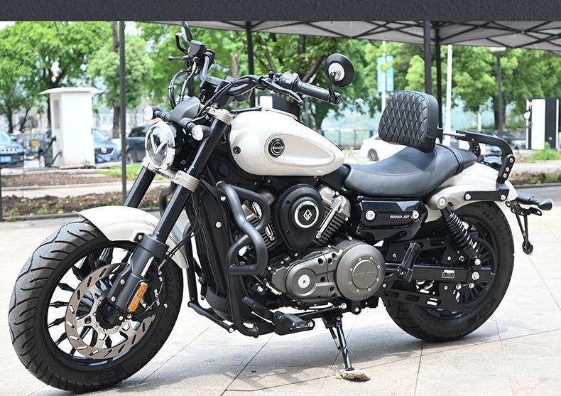Бампер для мотоцикла Benelli Jinjila 250, защита от падения и столкновений, складная спинка, боковая сумка.