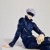 New Jujutsu Kaisen Anime Figure Sitting Satoru Gojo Figure Collection Model PVC Action Figures Anime Decoration Toys Gifts
