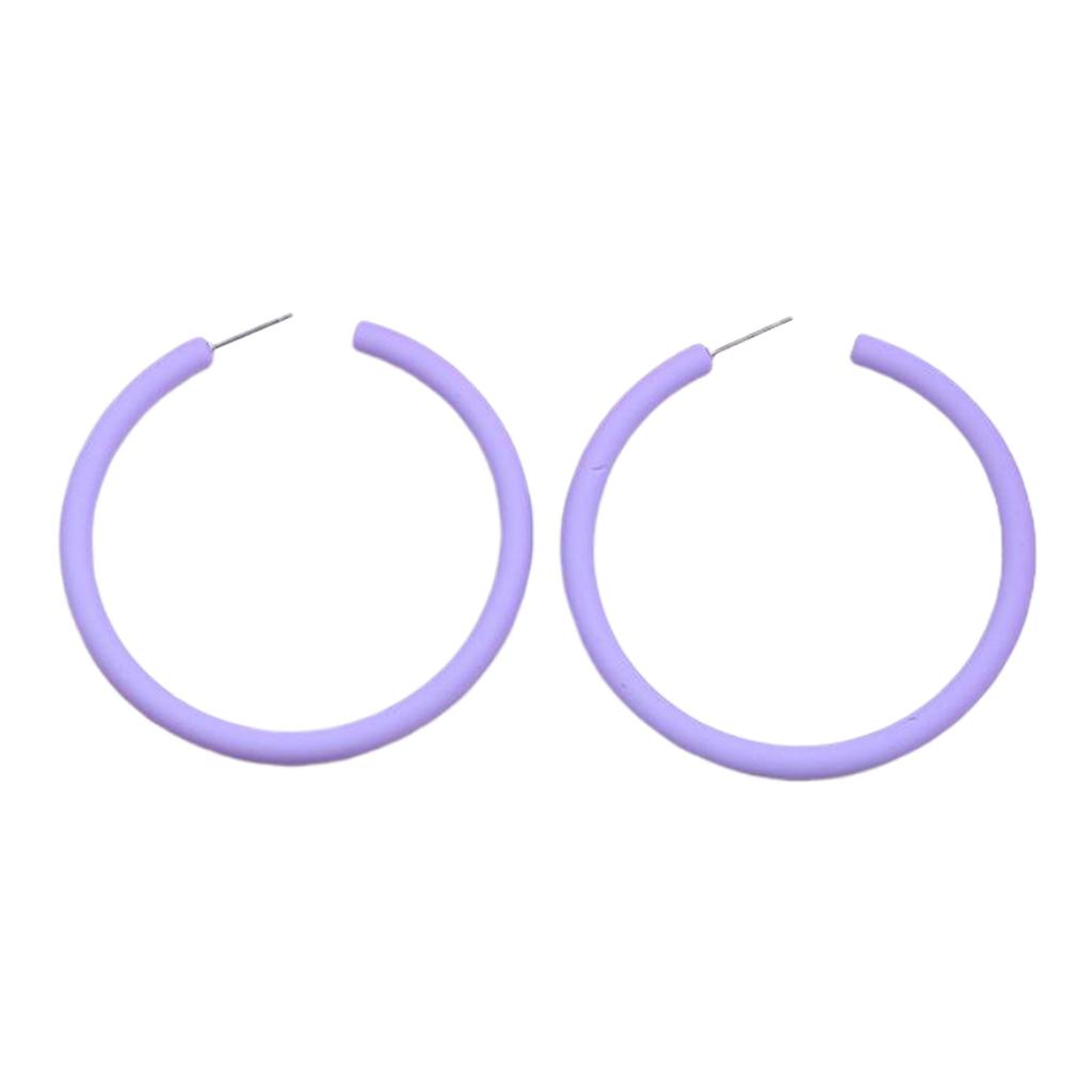 Элегантные круглые серьги-кольца, переносные серьги, модные серьги с акриловой текстурой, подходящие для повседневных или официальных случаев
