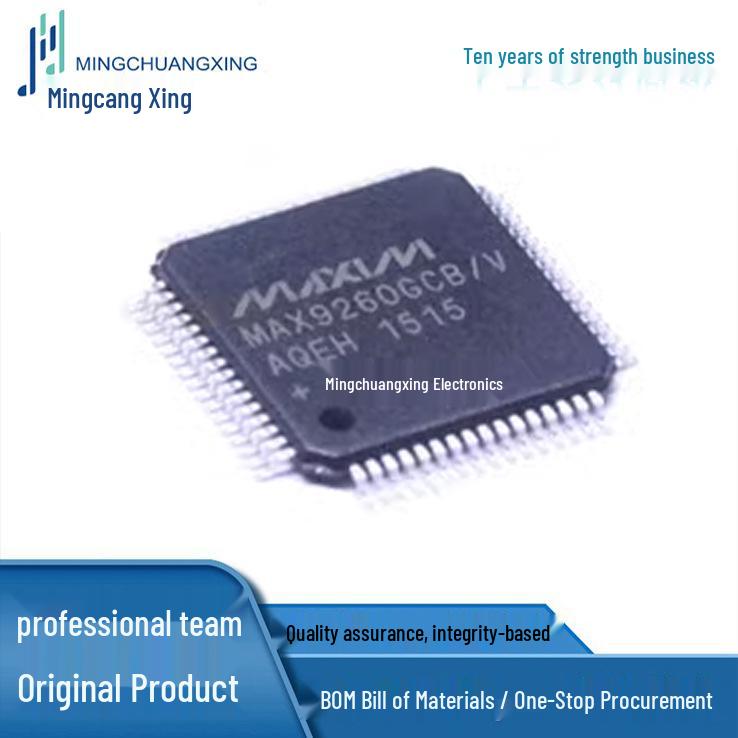 MAX9260GCB/V+T TQFP64 Новый Оригинальный Интегральный Микросхемный ИС