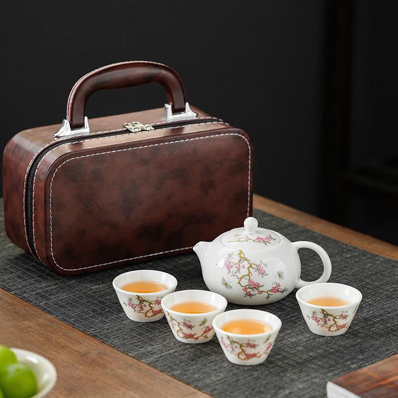 Yipan Ceramic Xishi Tea Set