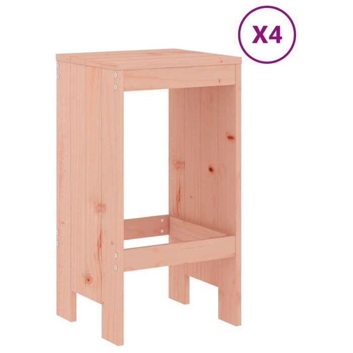 VidaXL Ensemble de bar de jardin 5 pcs bois massif de Douglas, ensemble de pub, ensemble de bar de patio, ensemble de table 3157744