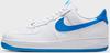 Кроссовки Air Force 1 '07 white/white/photo blue