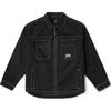 Casual Comfortable Fashion Long Sleeve Polo Multi Pocket Work Jacket Men Jackets Black VN000KC2BLK