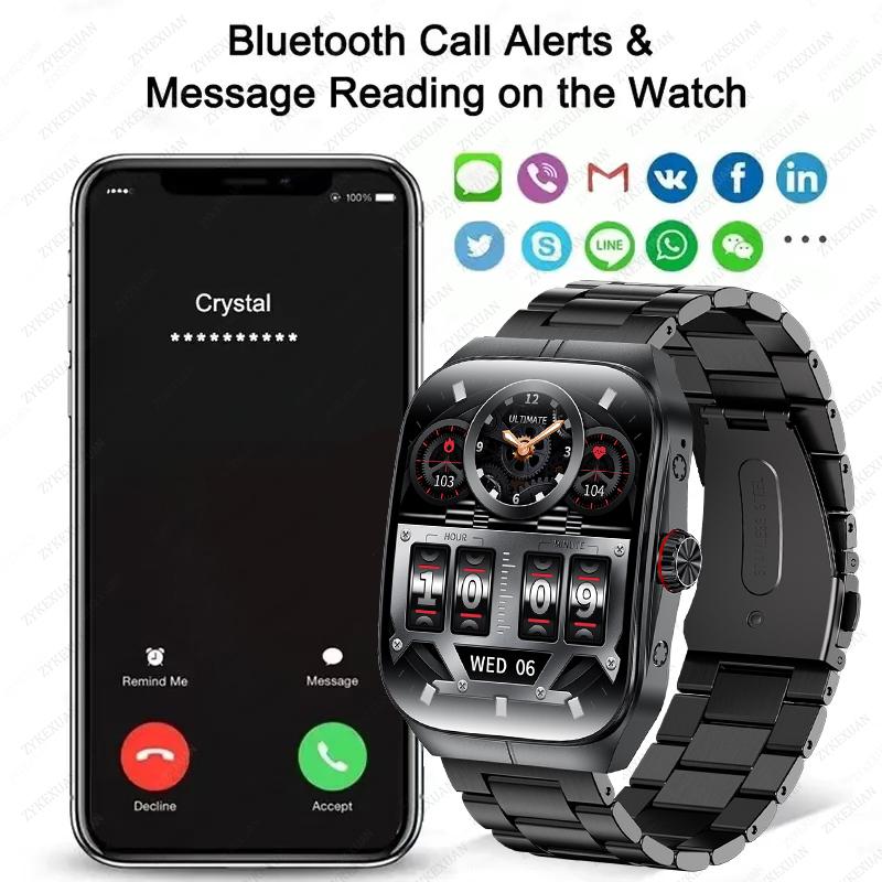 Новый HD экран ДляWatch 4 Pro Спортивные Умные Часы Мужские GPS Трек Водонепроницаемые Bluetooth Звонки NFC Умные Часы