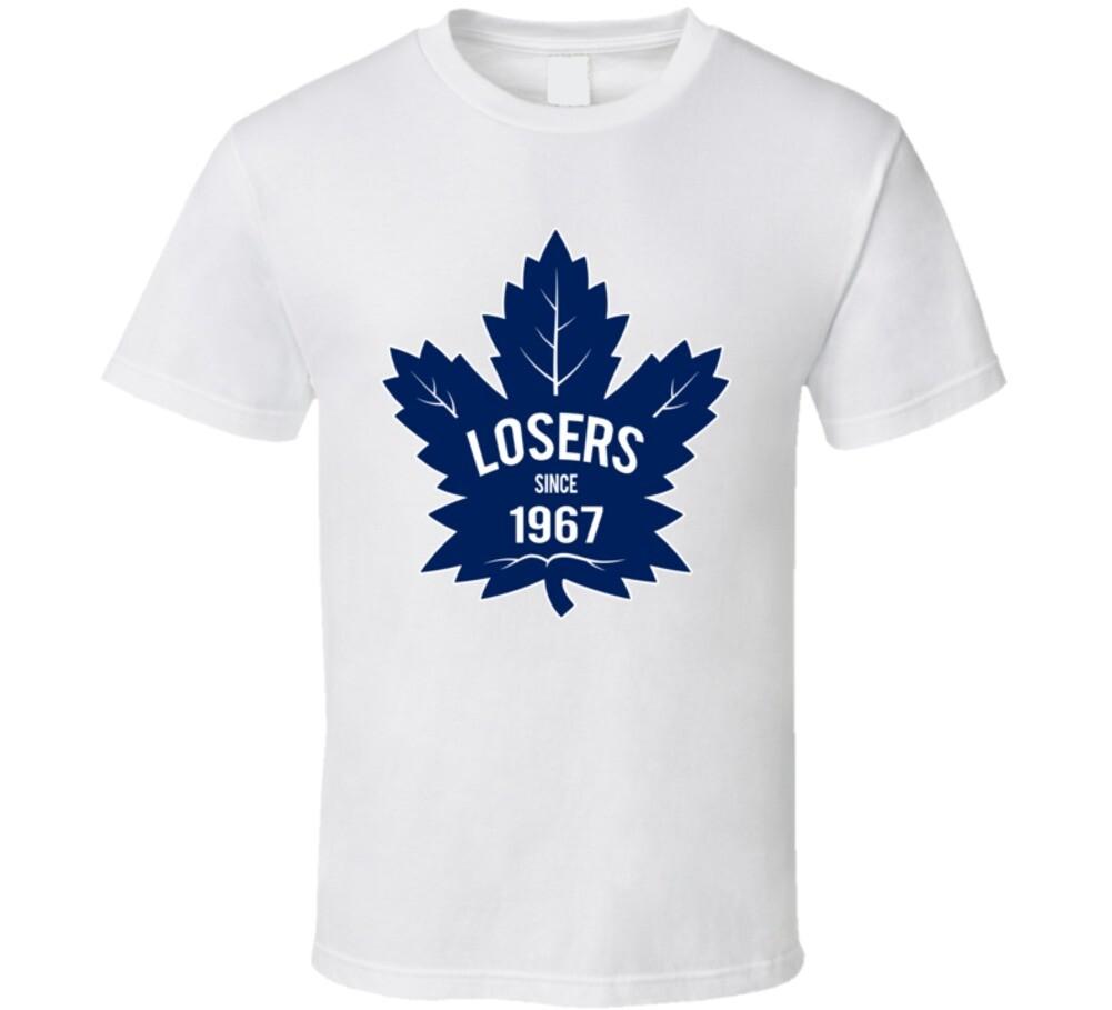 Losers Since 1967 Maple Leaf Fan T-shirt