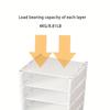 Adjustable 6/8 Tier Metal Shoe Rack - Portable Entryway Storage Shelf, Suitable for Dorm and Home, Multi-Layer Sneakers & Footwear Storage Solution