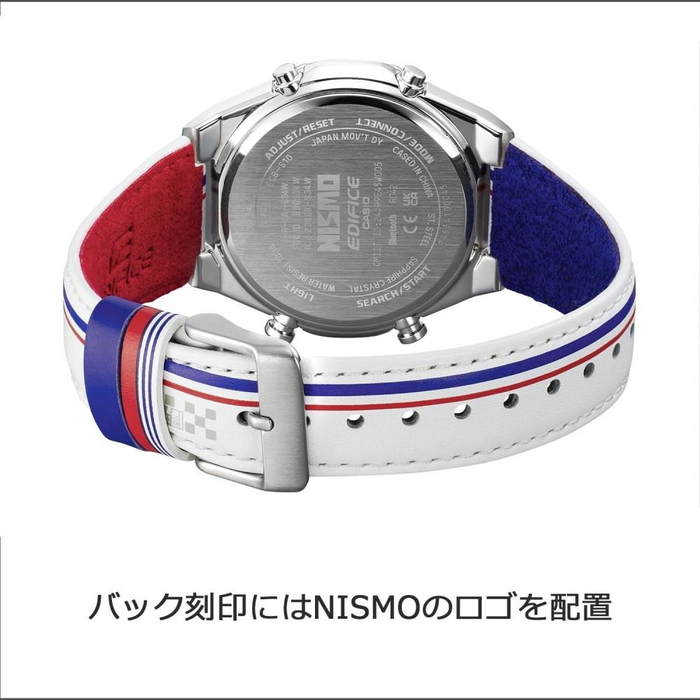 CaSio Men S Edifice Bluetooth Sapphire glaSS niSmo Heritage White Ecb S10niS 7aj