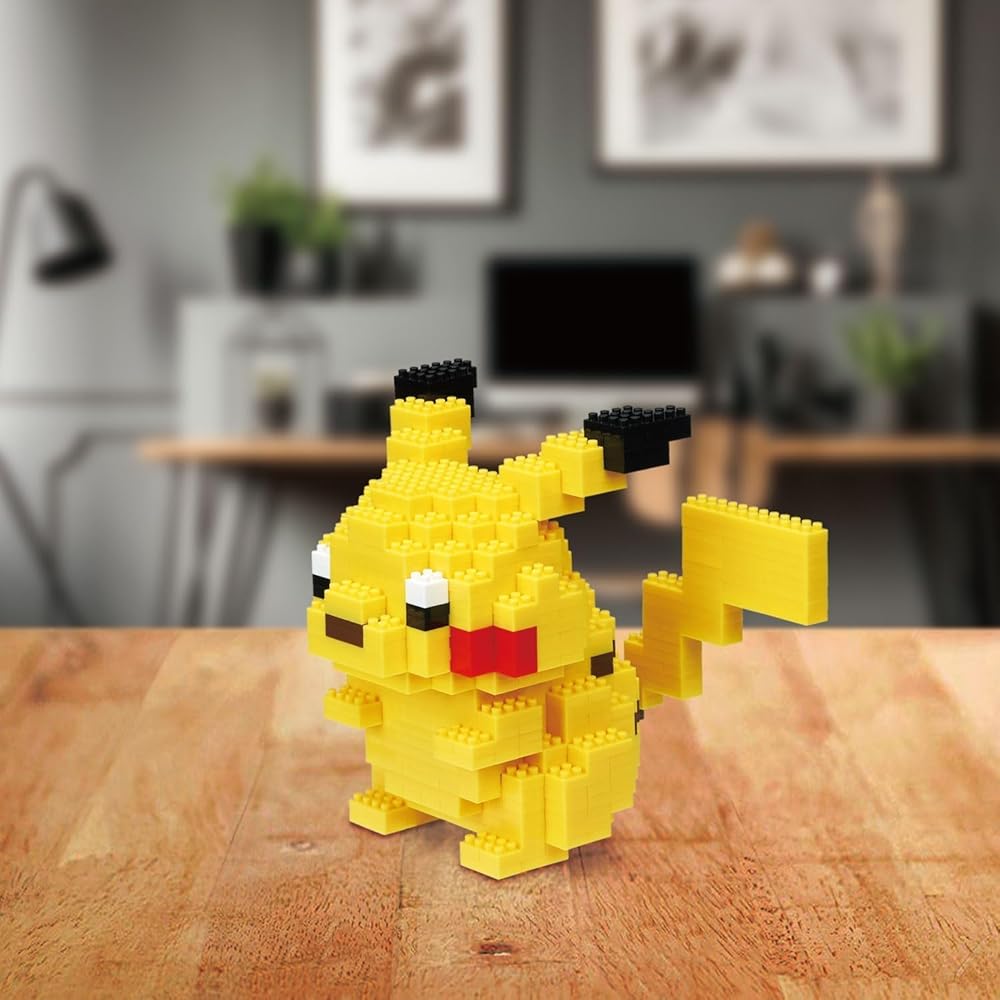 Набор для сборки Nanoblock Покемон Пикачу DX, 150 деталей