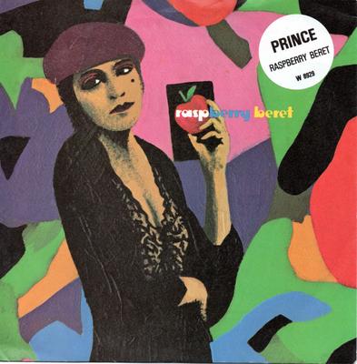7-дюймовая пластинка PRINCE & THE REVOLUTION - Raspberry Beret W8929 Paisley Park 1985 Великобритания Танцевальная и Электронная Б/У