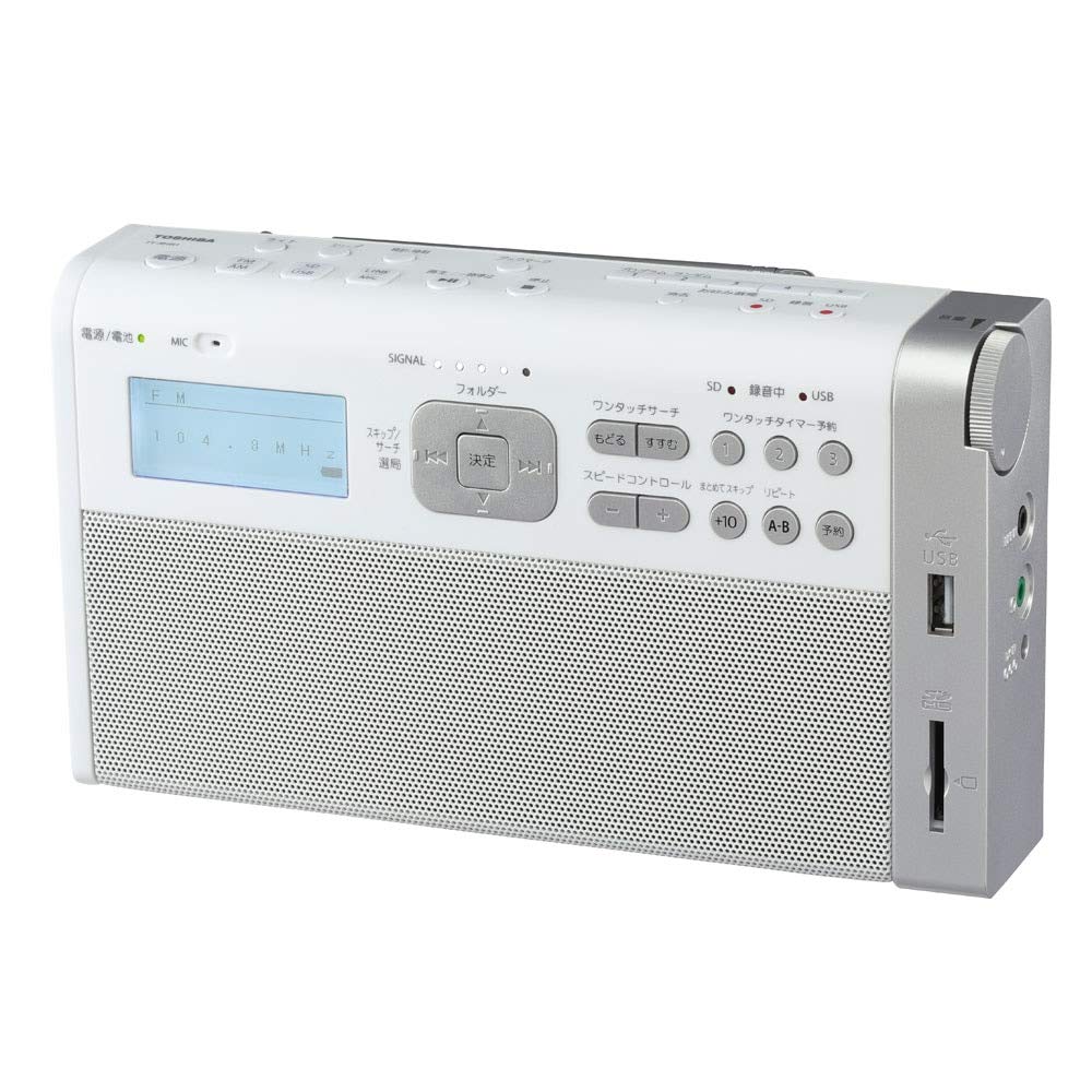 Toshiba Широкополосное радио TOSHIBA FM/AM (белый) TY-RHR1-W