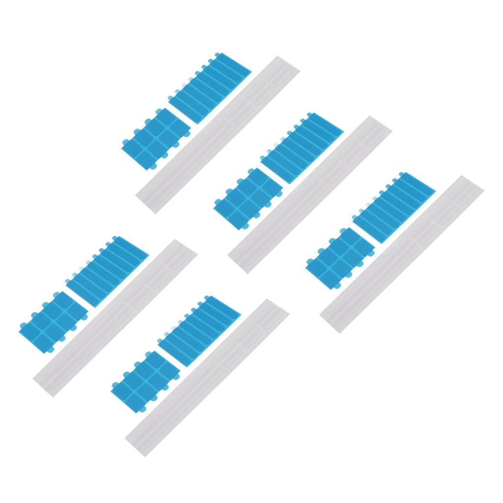 5 Set Privacy Screen Replacement, Adhesive Strips and Slide Mount Holder Tabs for Computer