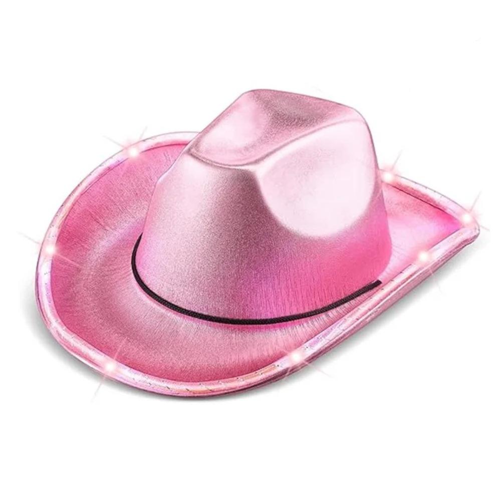 Composite Light Up Cowgirl Hat Comfortable Cowboy Hat Durable Space Cowgirl Hat Outdoor